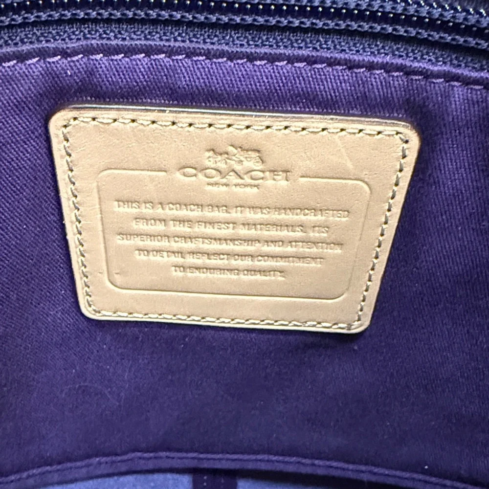 Coach Park Metro Leather Tote, model F24341